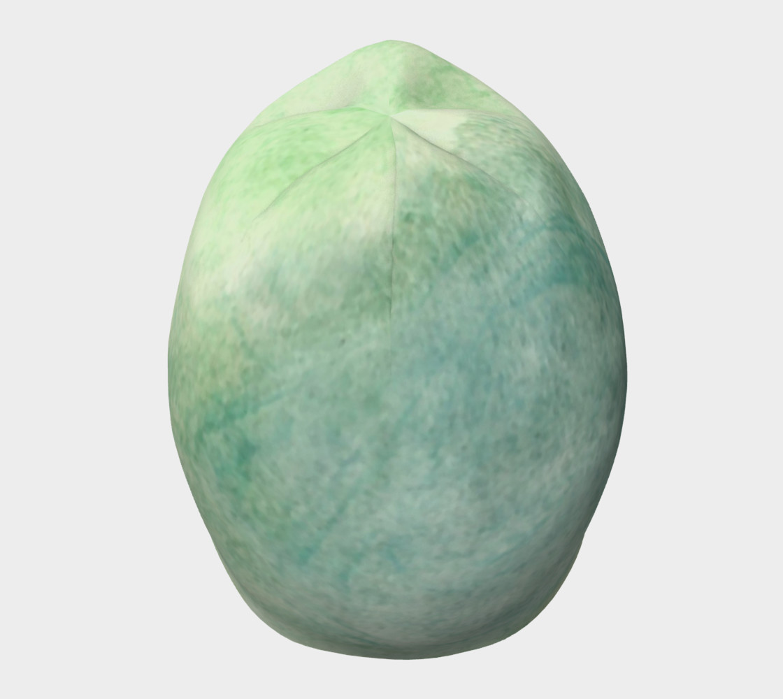 Green Dimension Flower Beanie preview #5