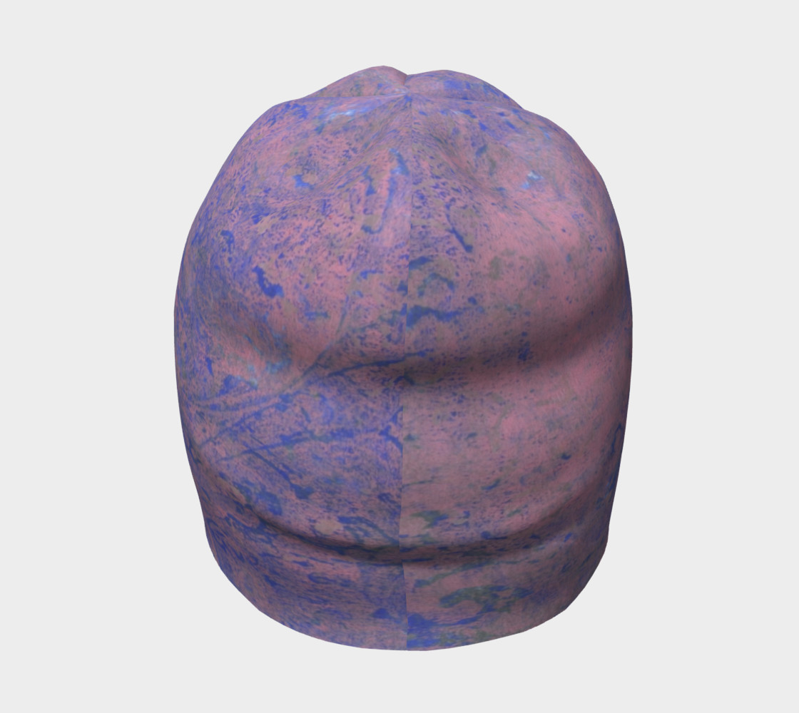 Blueand PInk Patterned Beanie preview #4