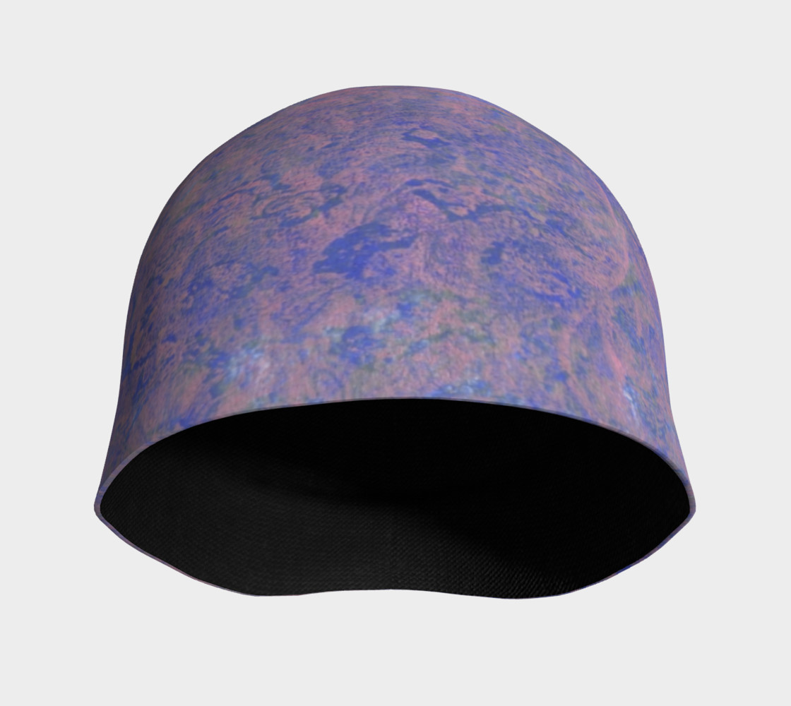 Blueand PInk Patterned Beanie preview #3