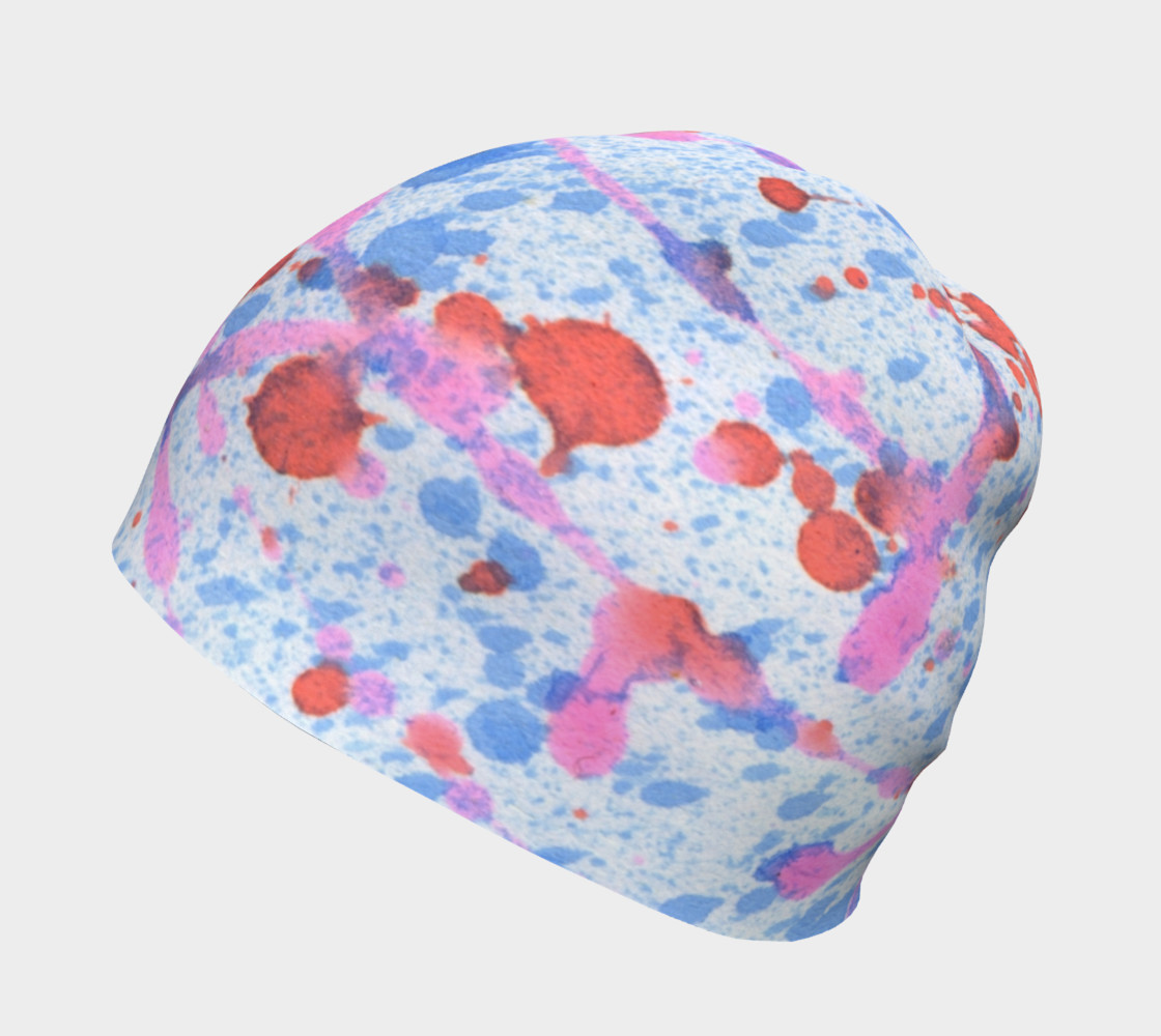 spatter beanie preview #2