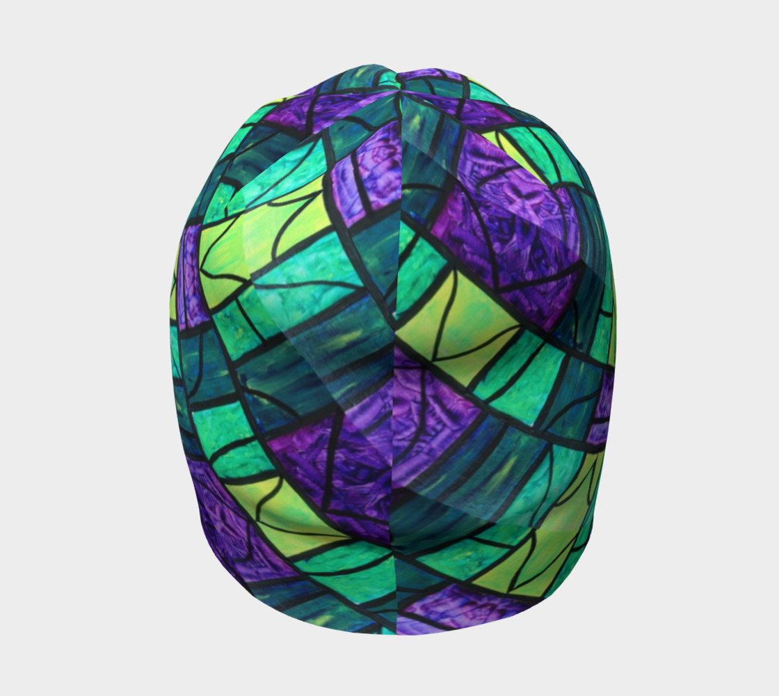 Nouveau Garden Stained Glass Beanie II preview #4