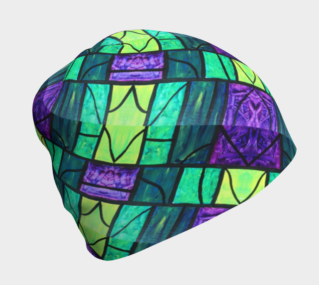 Nouveau Garden Stained Glass Beanie II preview #1