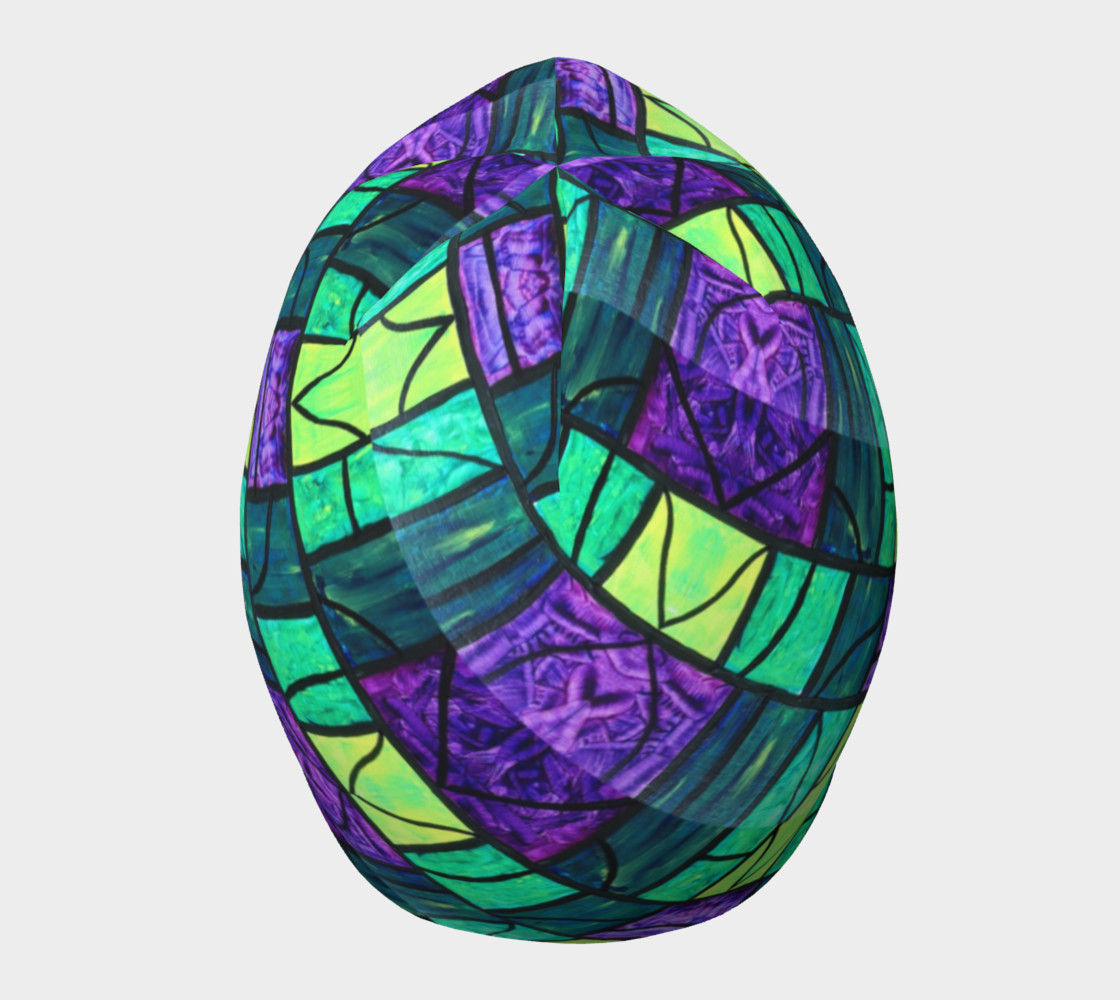 Nouveau Garden Stained Glass Beanie II preview #5