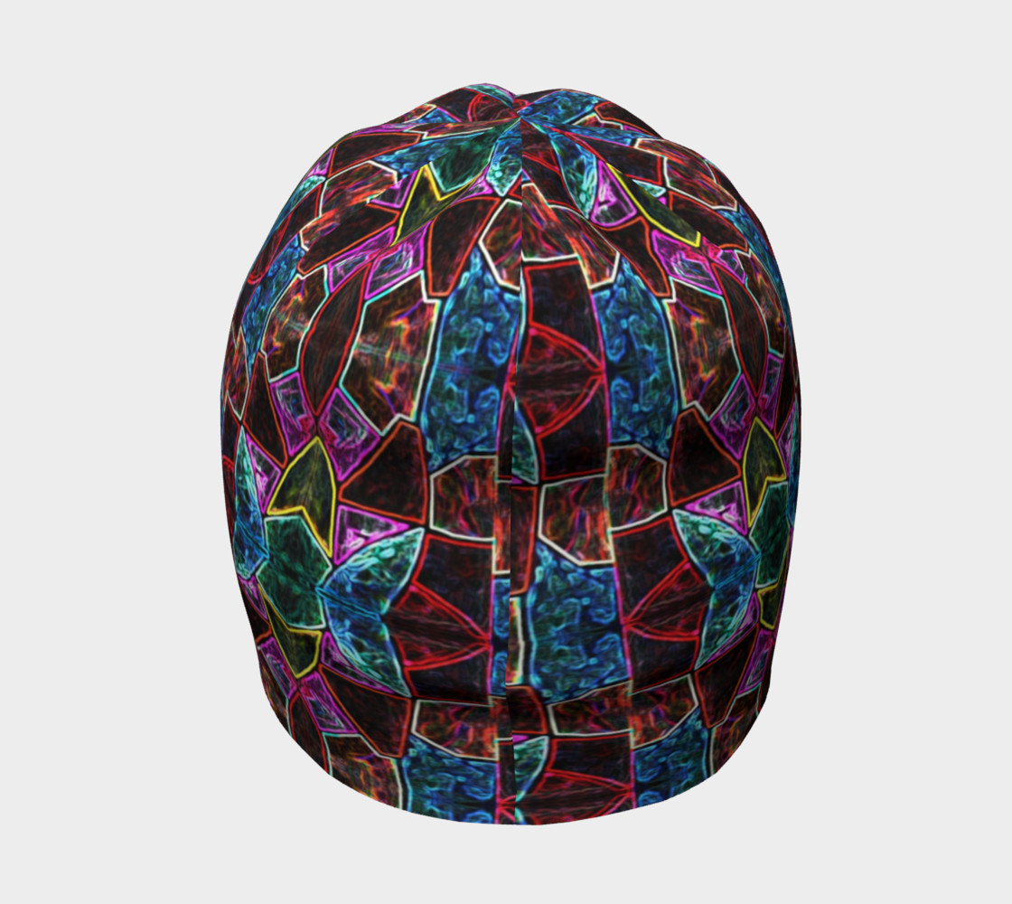 Aperçu de Corinthian Rose Stained Glass Beanie #4