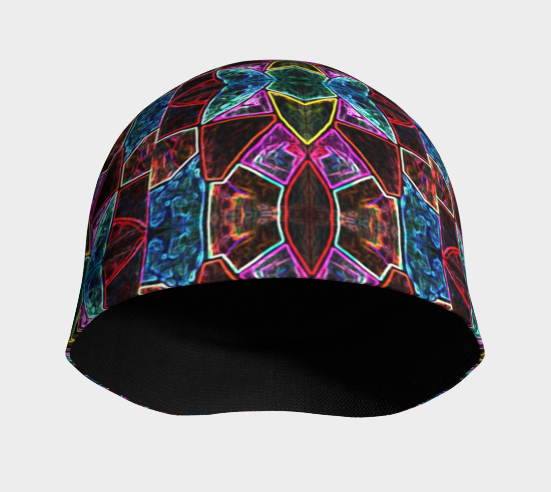 Aperçu de Corinthian Rose Stained Glass Beanie #3