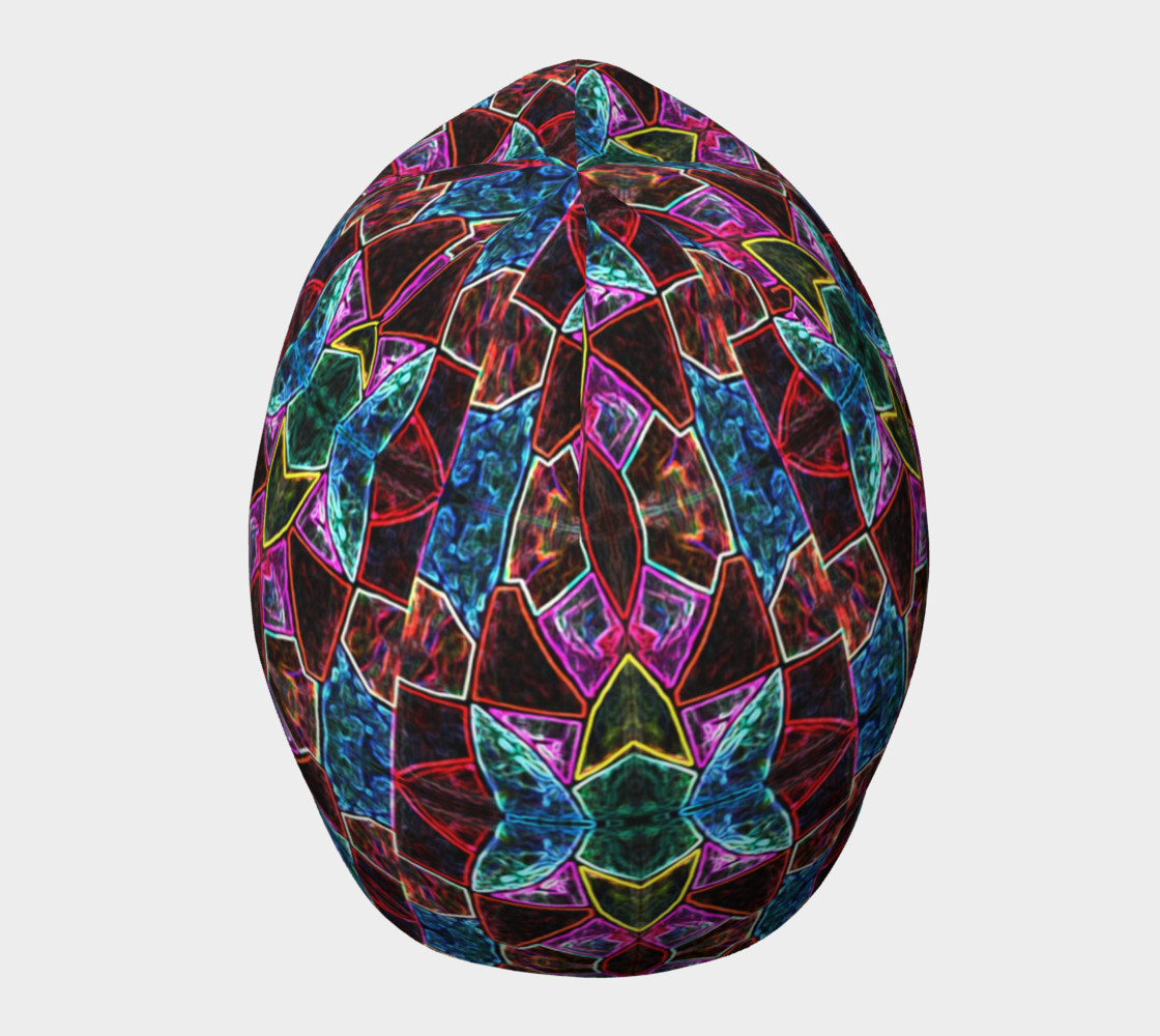 Aperçu de Corinthian Rose Stained Glass Beanie #5