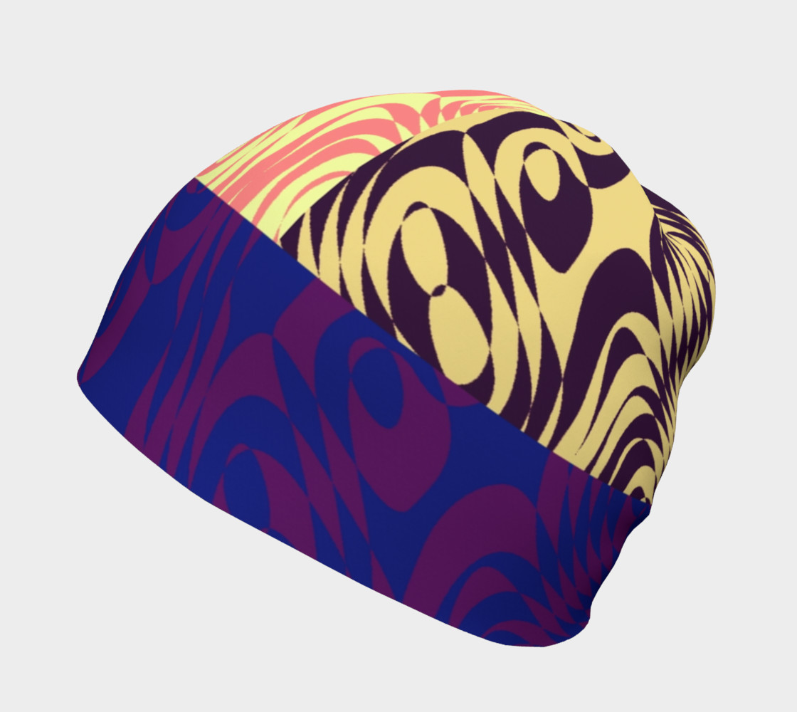 Patched Swirls Beanie thumbnail #3