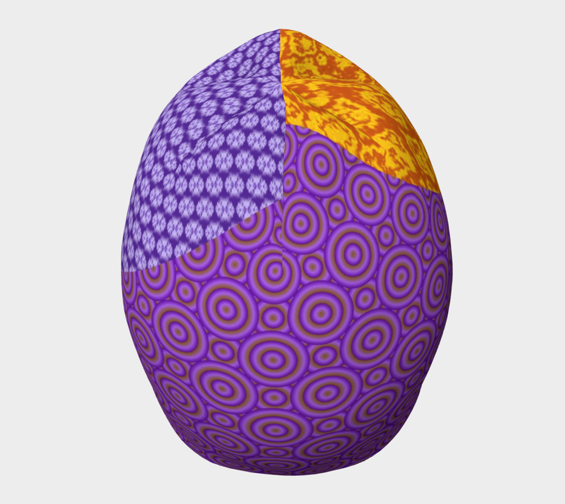Orange and Purple Clash Beanie preview #5