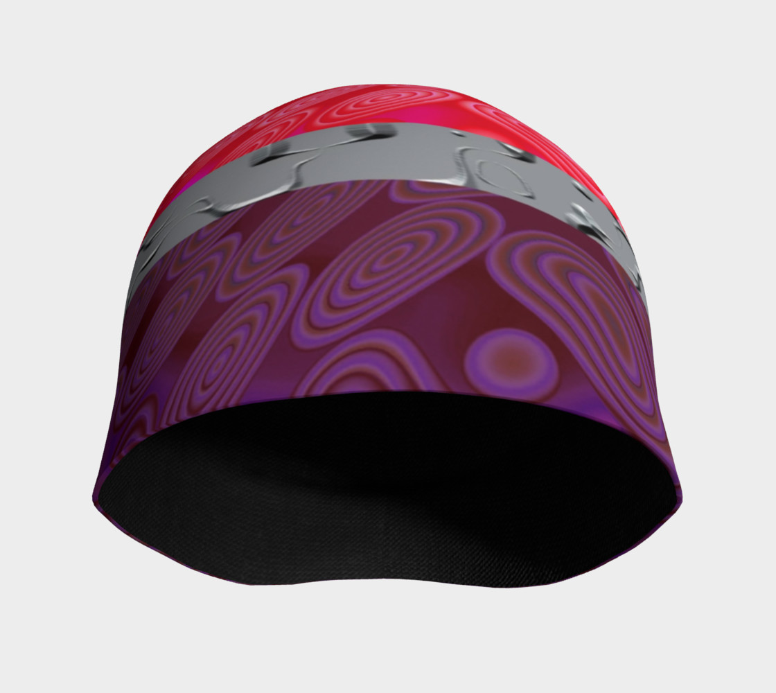 Pink and Purple Delight Beanie thumbnail #4