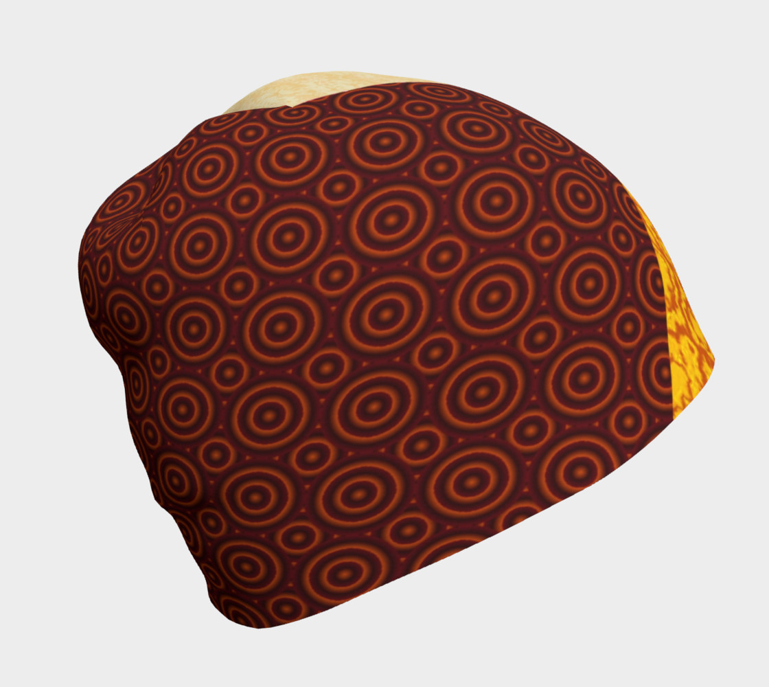 Patched in Fire Beanie 3D preview