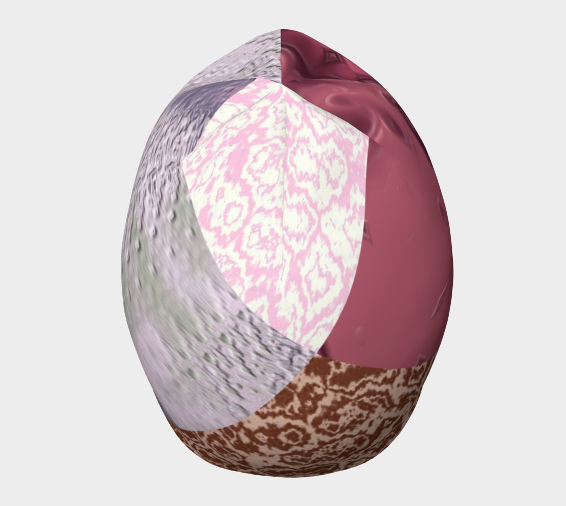 Patched in Pink Patterns Beanie preview #5