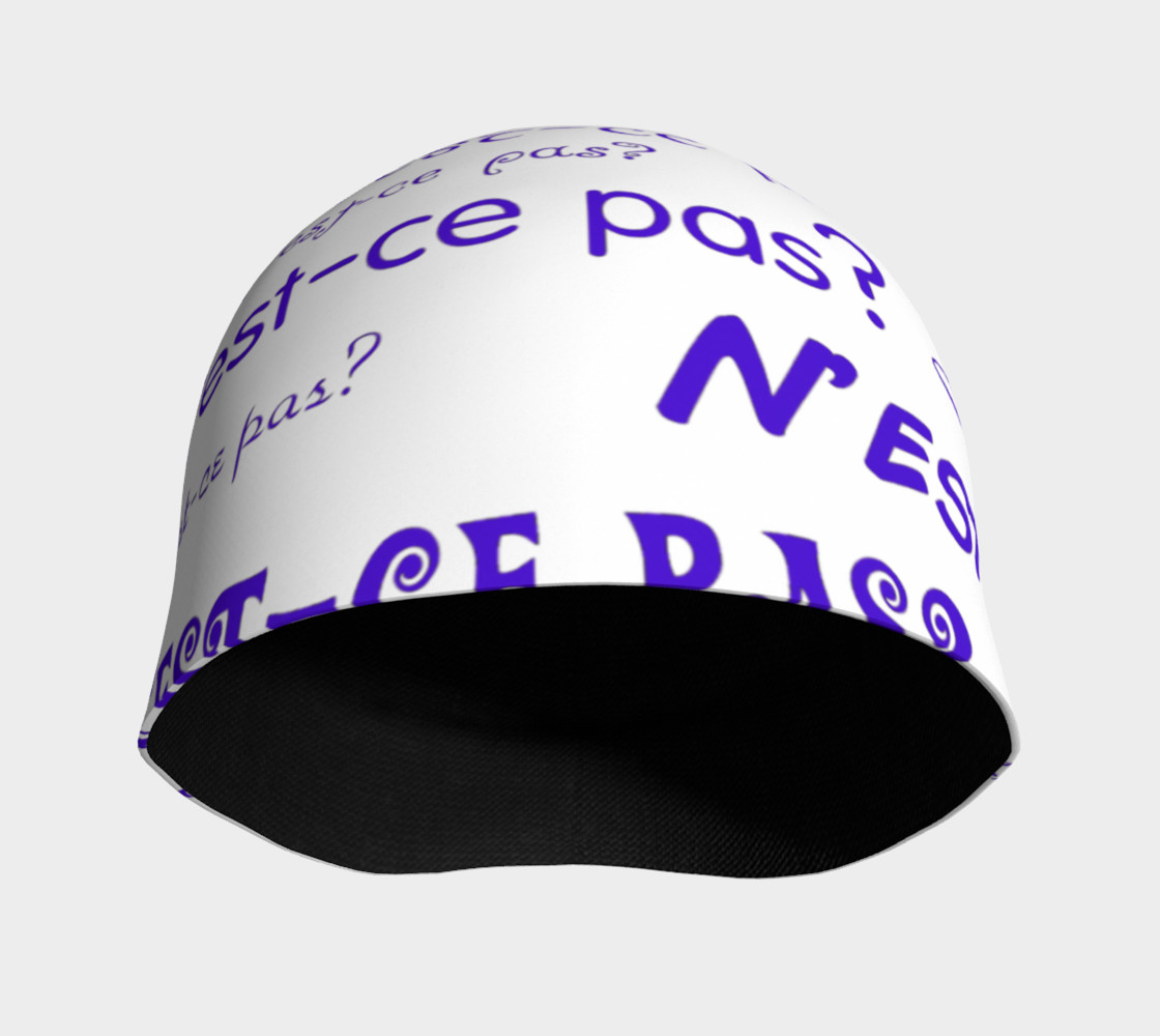 Purple N'est-ce Pas Beanie preview #3