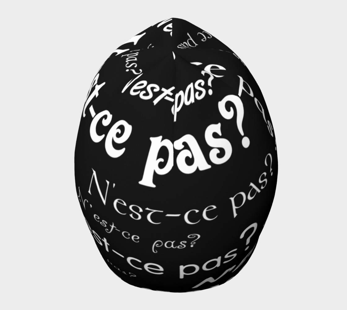 White N'est-ce Pas Beanie preview #5