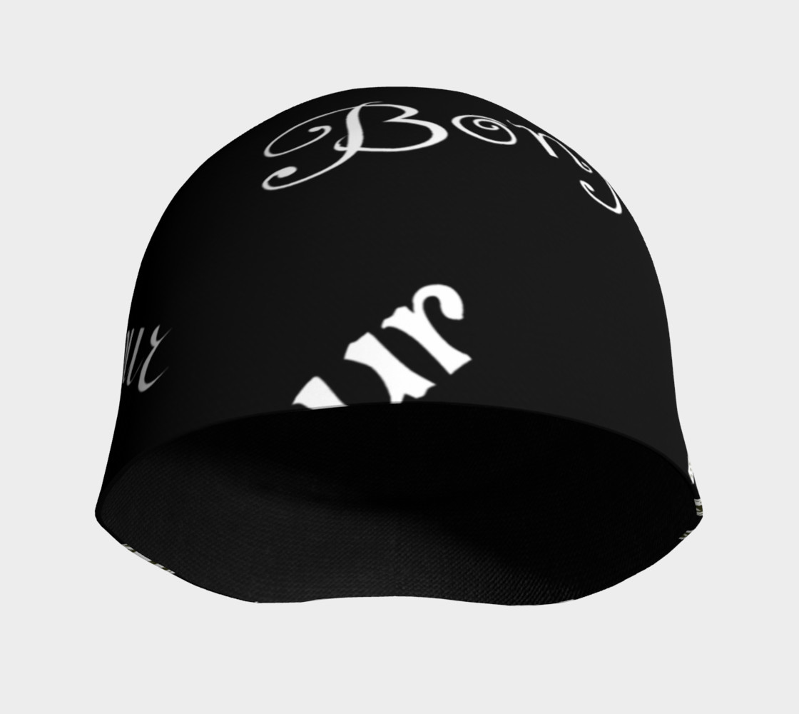 White Bonjour Beanie preview #3