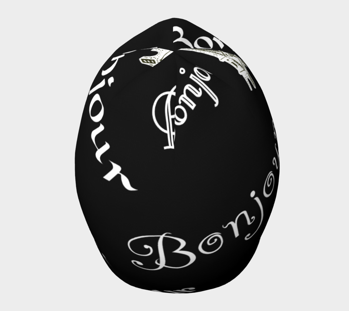 White Bonjour Beanie preview #5
