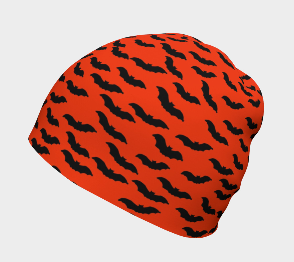 Bats in the Belfry-Orange Beanie preview #2