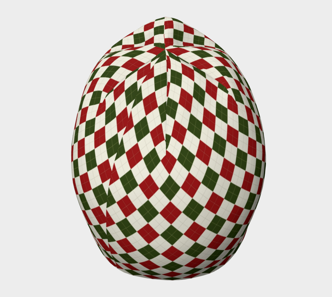 Christmas Argyle Beanie preview #5