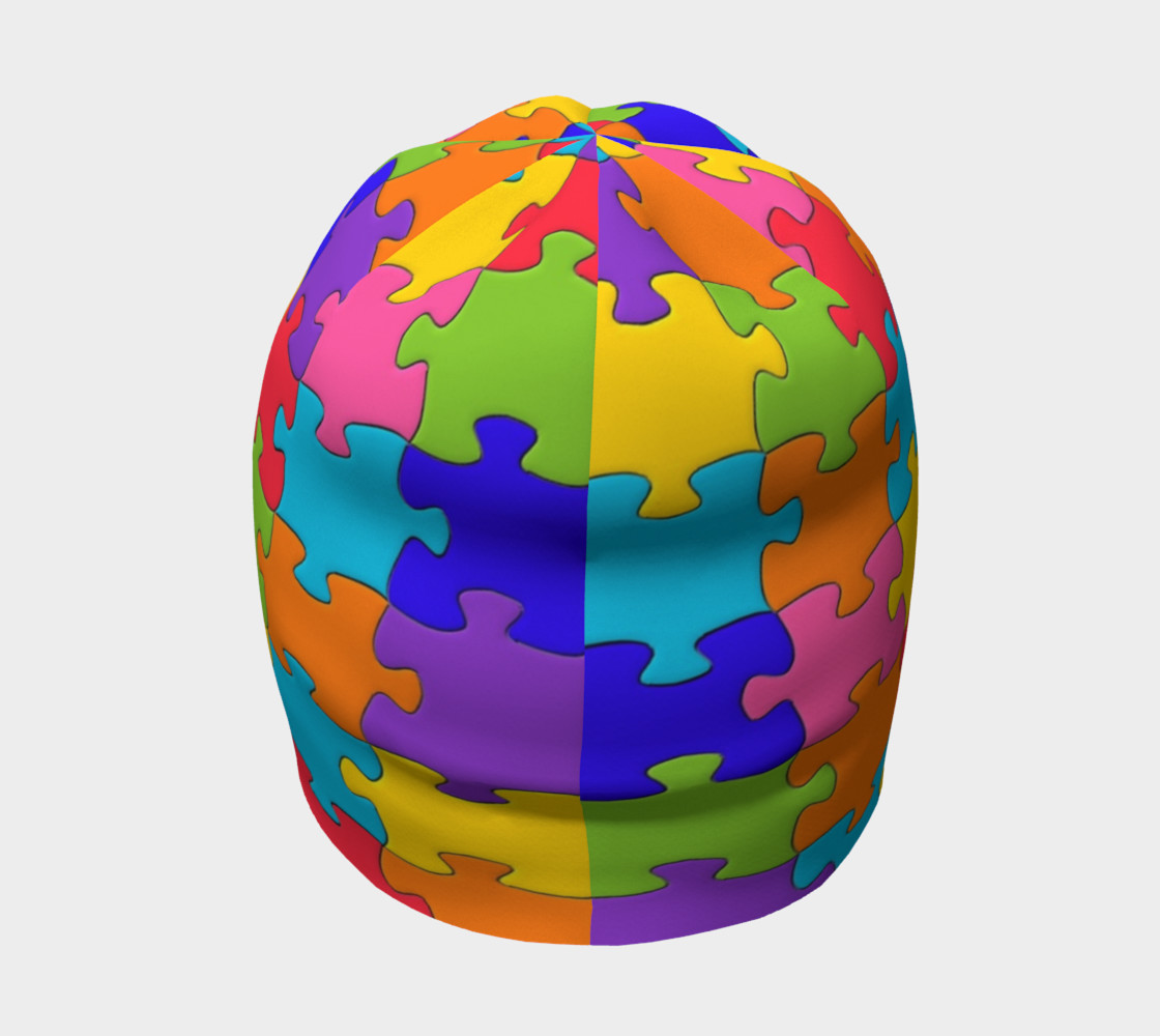 Funny Colorful Jigsaw Puzzle Pieces preview #4