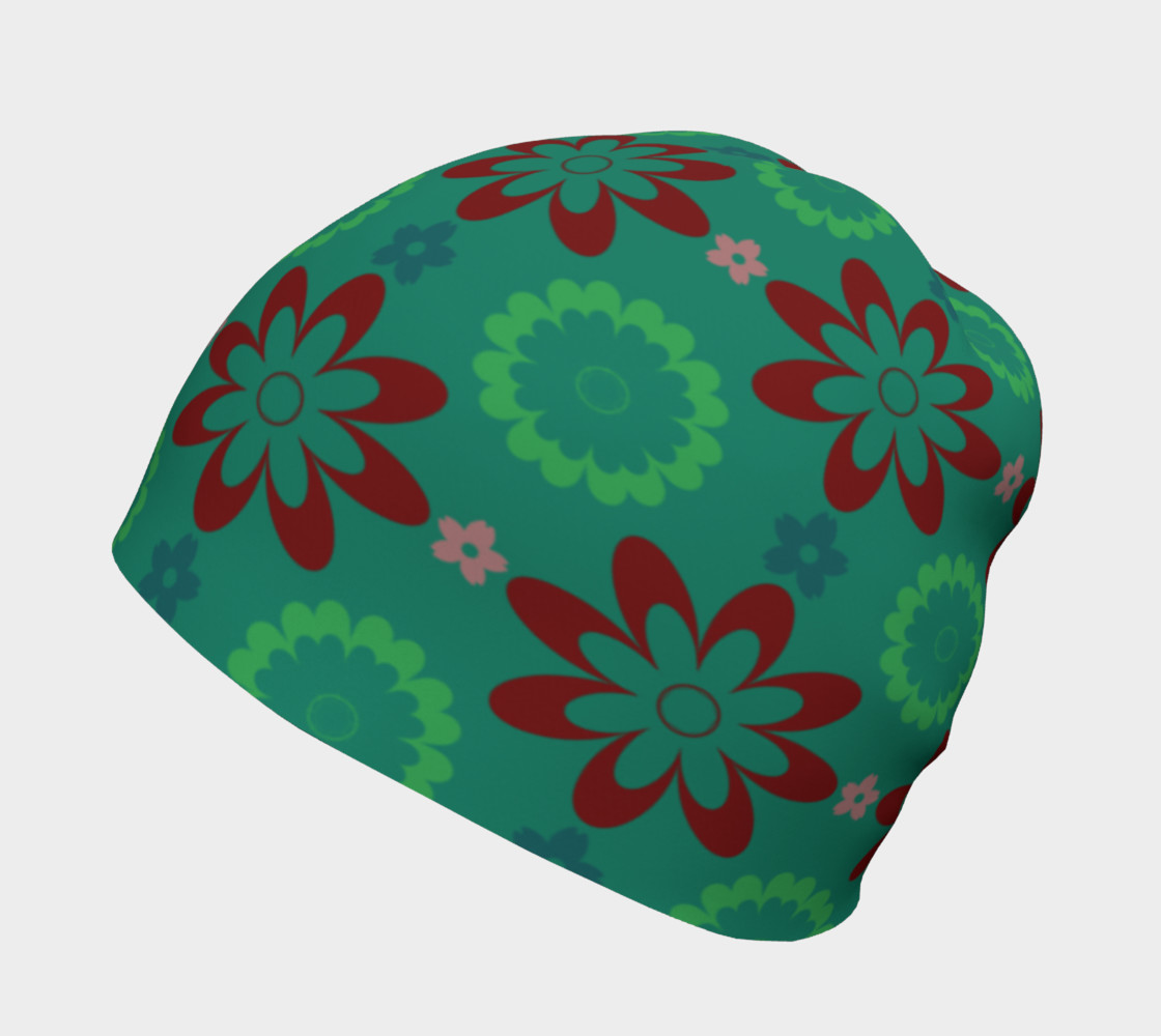 Aperçu de Clash of the Flowers Beanie #2