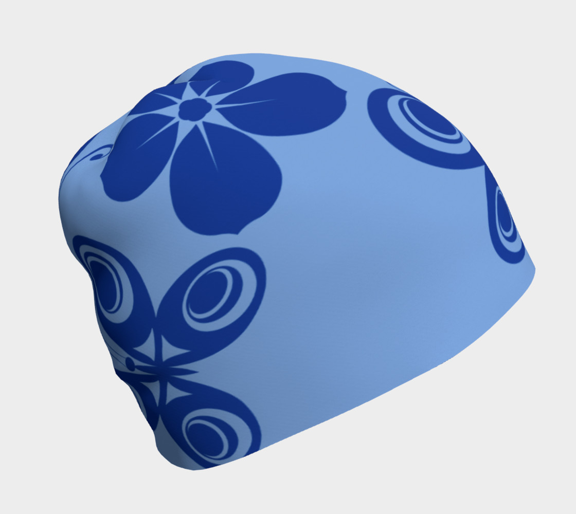 bluebutterfly beanie 3D preview