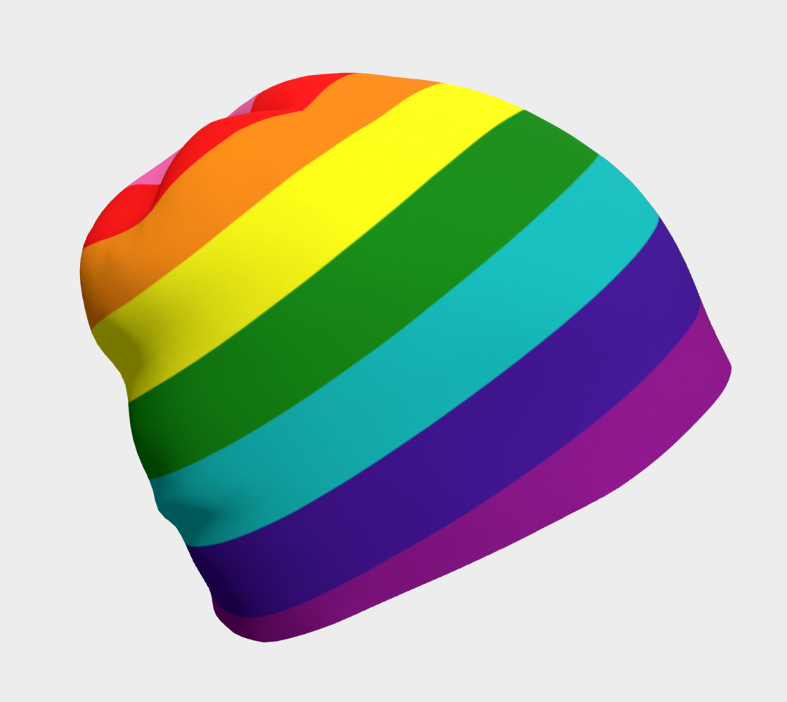 Rainbow Flag Original 8 Stripes Pattern LGBT Pride preview #1