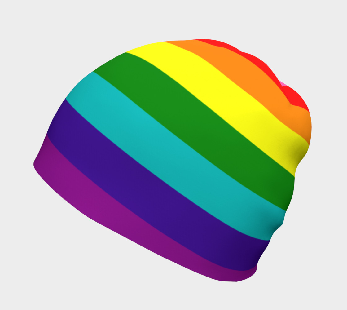 Rainbow Flag Original 8 Stripes Pattern LGBT Pride preview #2