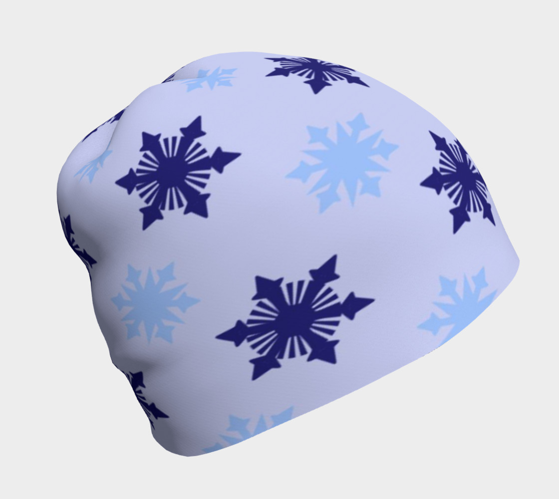 Frosty Snowflakes Beanie preview #1