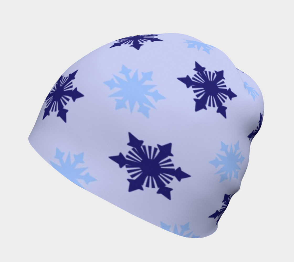 Frosty Snowflakes Beanie preview #2