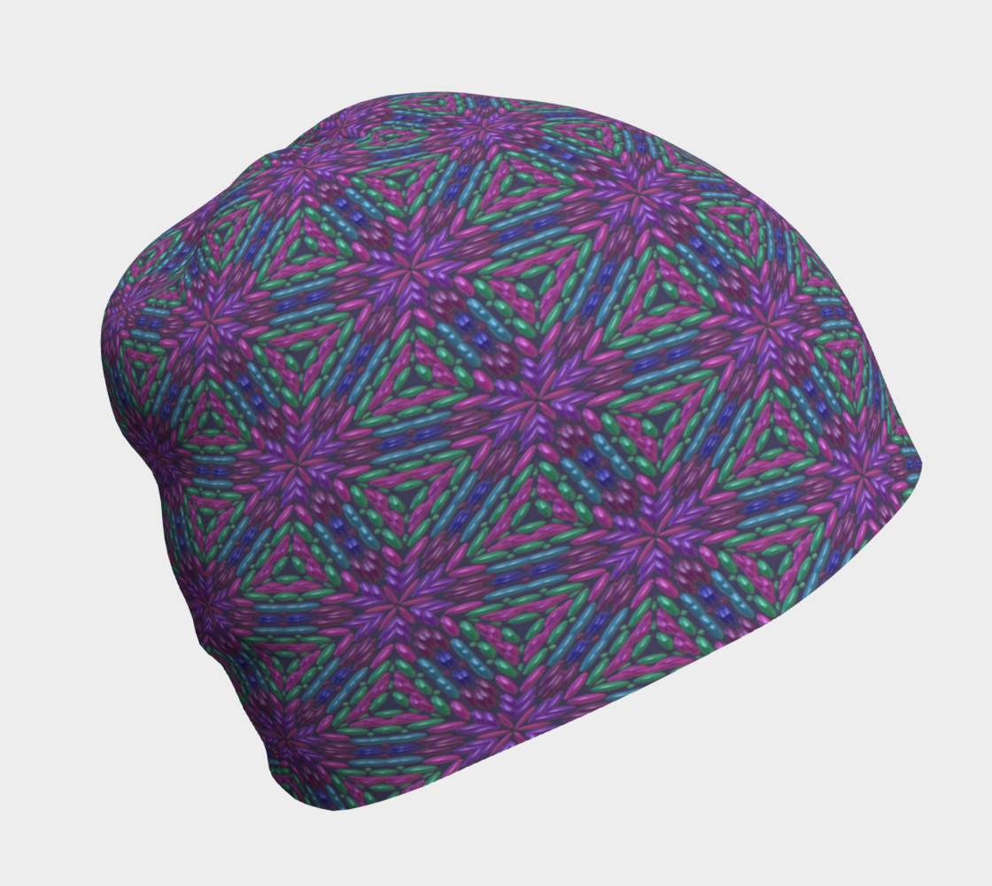Purple Beads Beanie preview #1