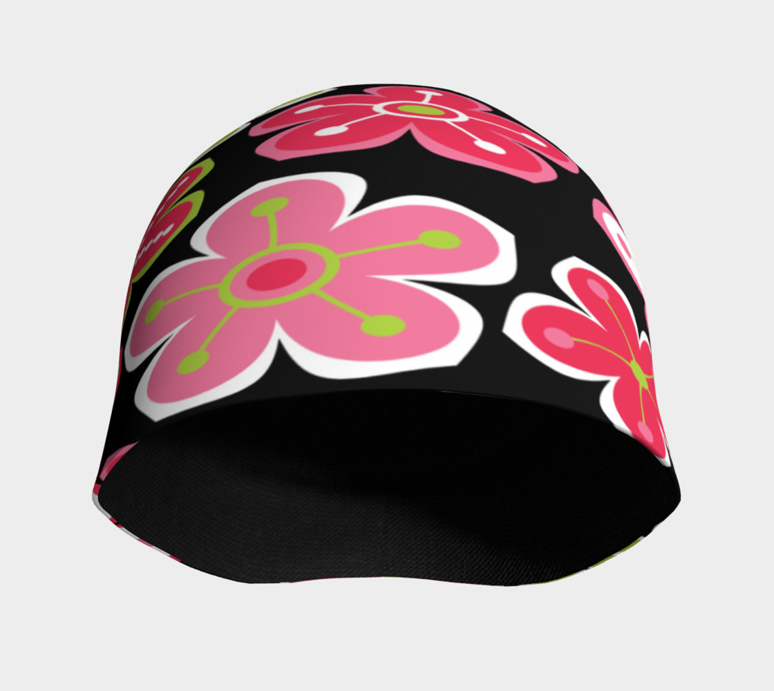 Aperçu de Candy Colored Flowers Beanie #3