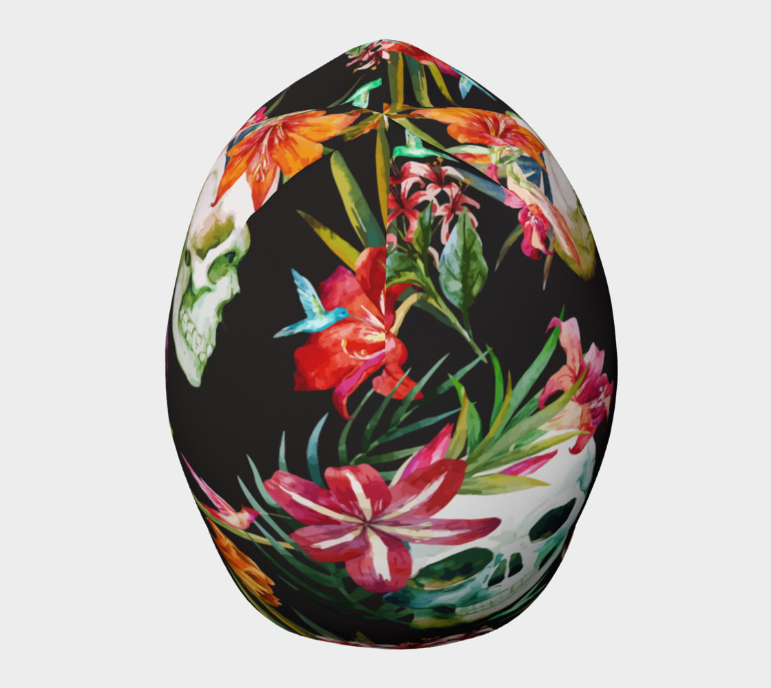 Skulls and Flowers, Oh My, Beanie preview #5