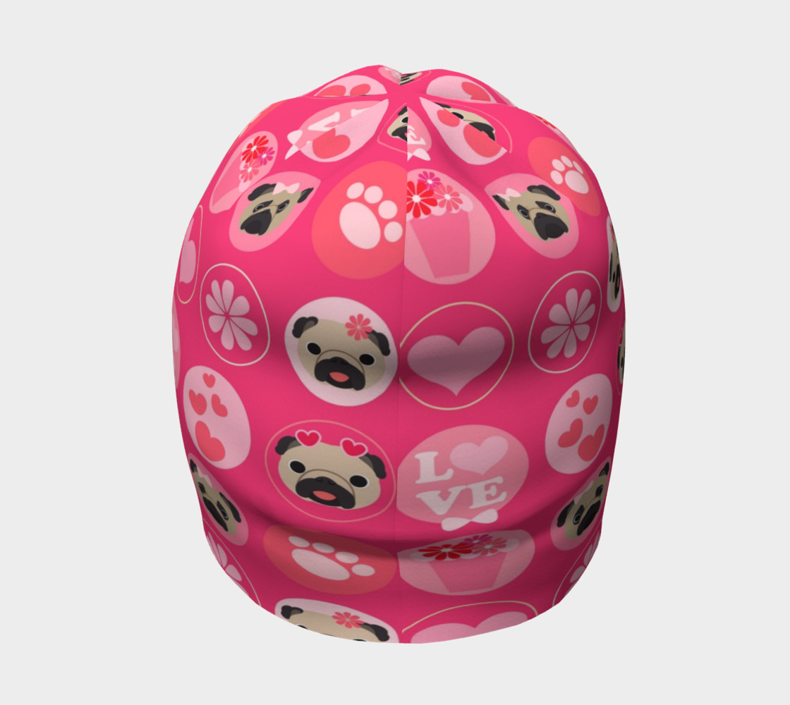 Aperçu de Valentine Pugs - Bright Pink #4