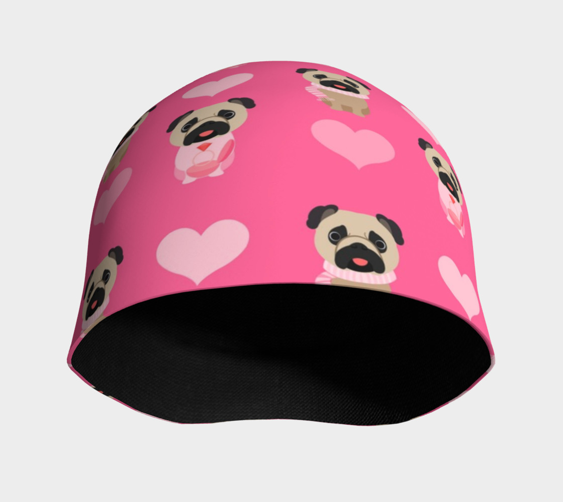 Aperçu de Fawn Pugs and Pink Hearts #3