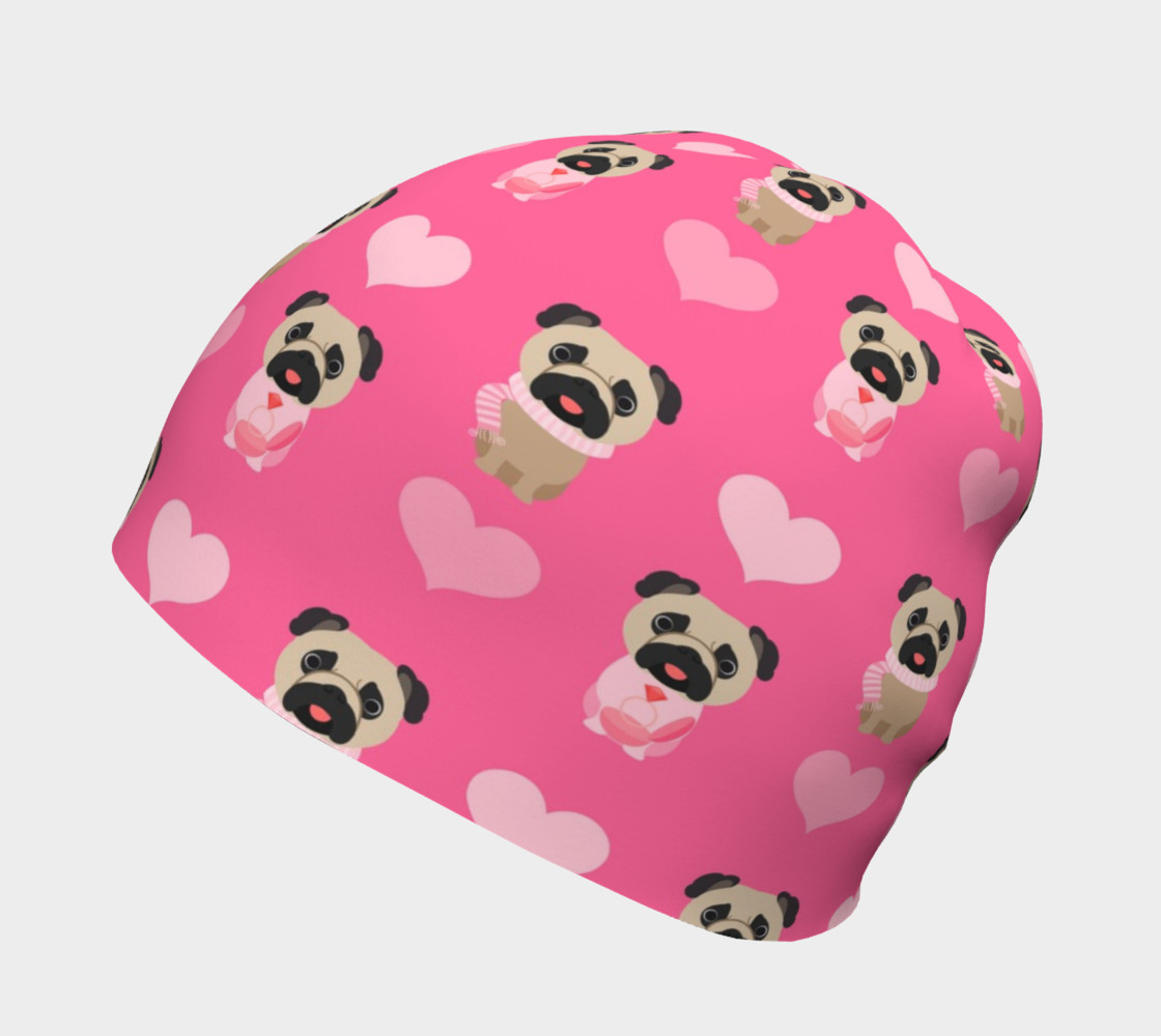 Aperçu de Fawn Pugs and Pink Hearts #2
