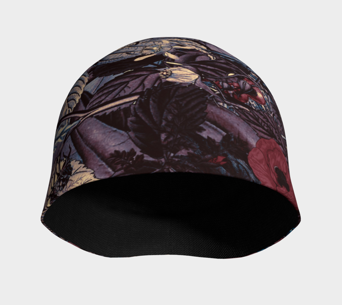 beanie flowers dark preview #3