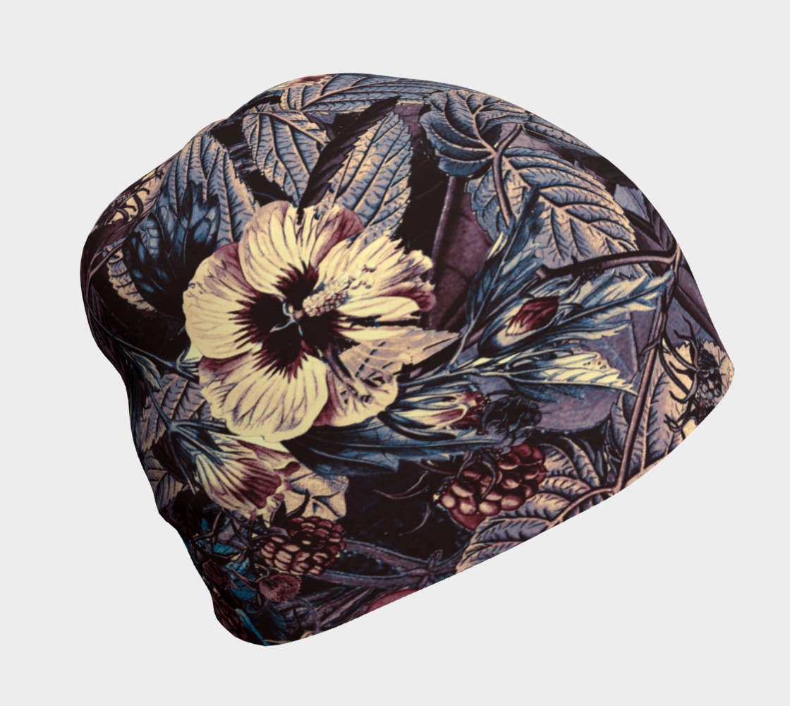 beanie flowers dark preview #1