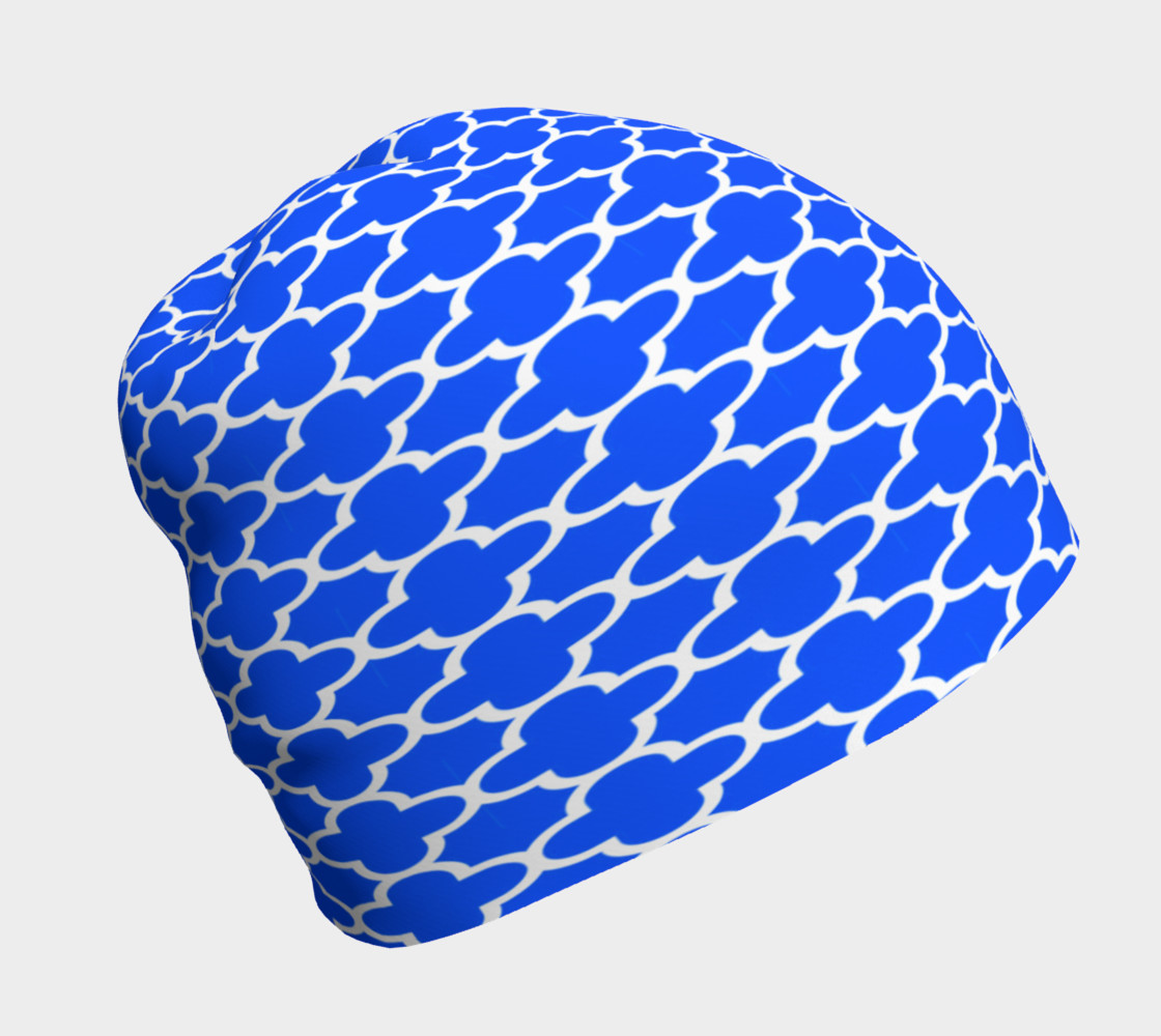 Blue Moroccan Beanie preview #1