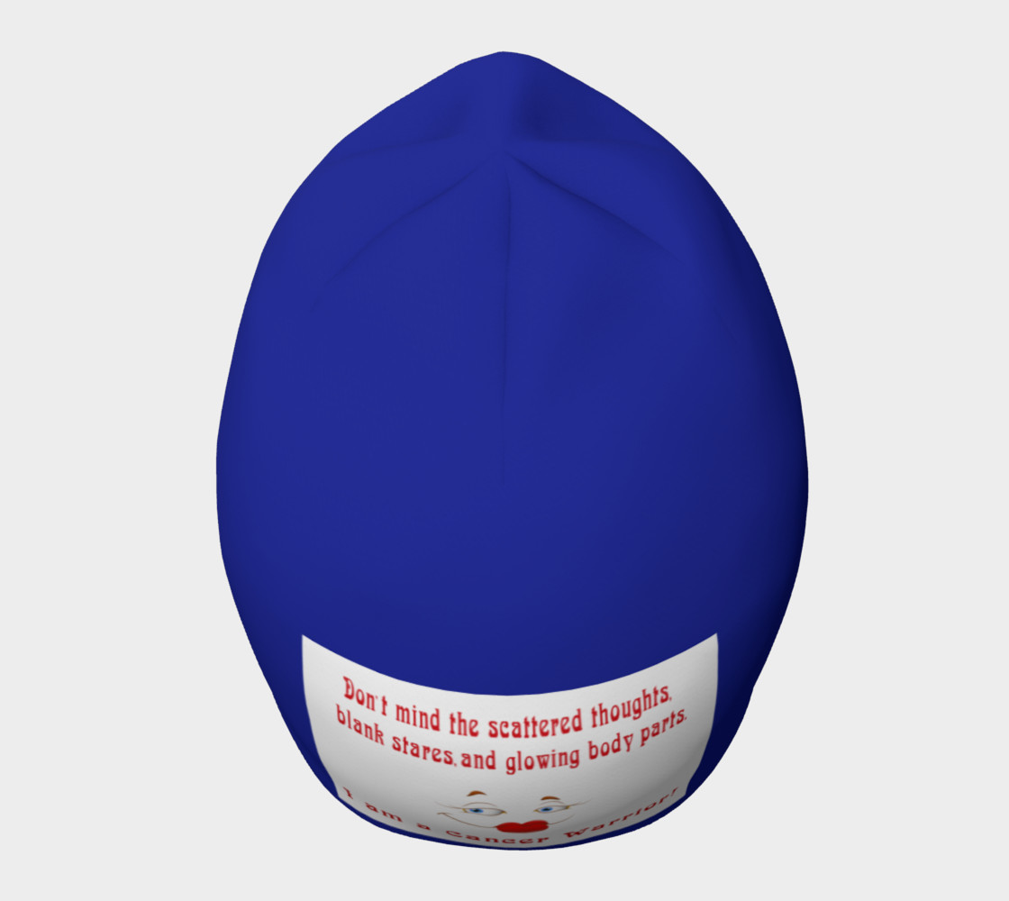 Aperçu de I Am A Cancer Warrior Beanie #5