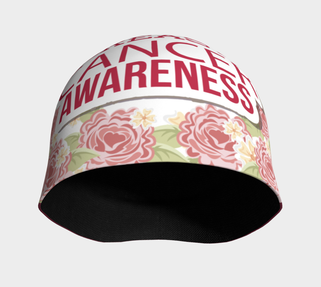 Aperçu de Breast Cancer Awareness Roses Beanie #3