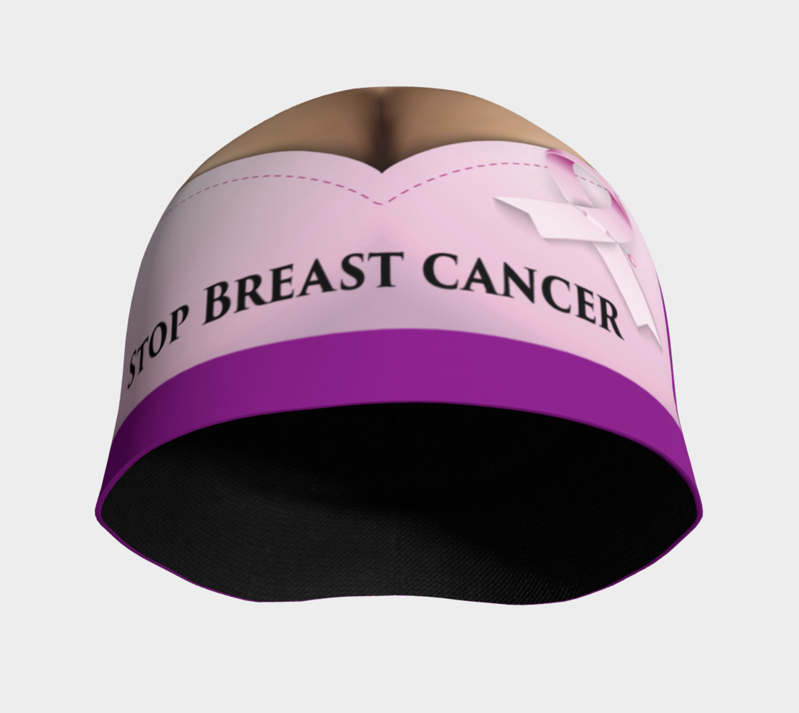 Aperçu de Stop Breast Cancer Beanie #3