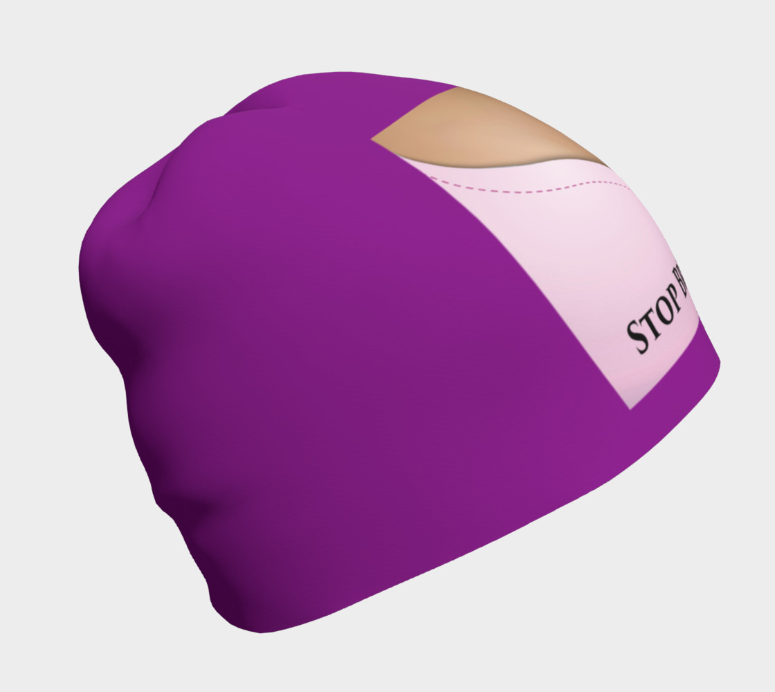 Aperçu de Stop Breast Cancer Beanie #1