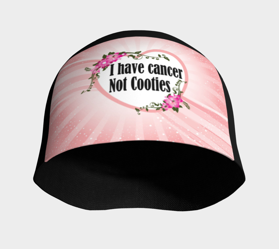 Aperçu de I Have Cancer Not Cooties Beanie #3