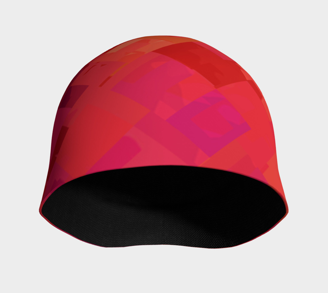 Purple & Orange beanie preview #3