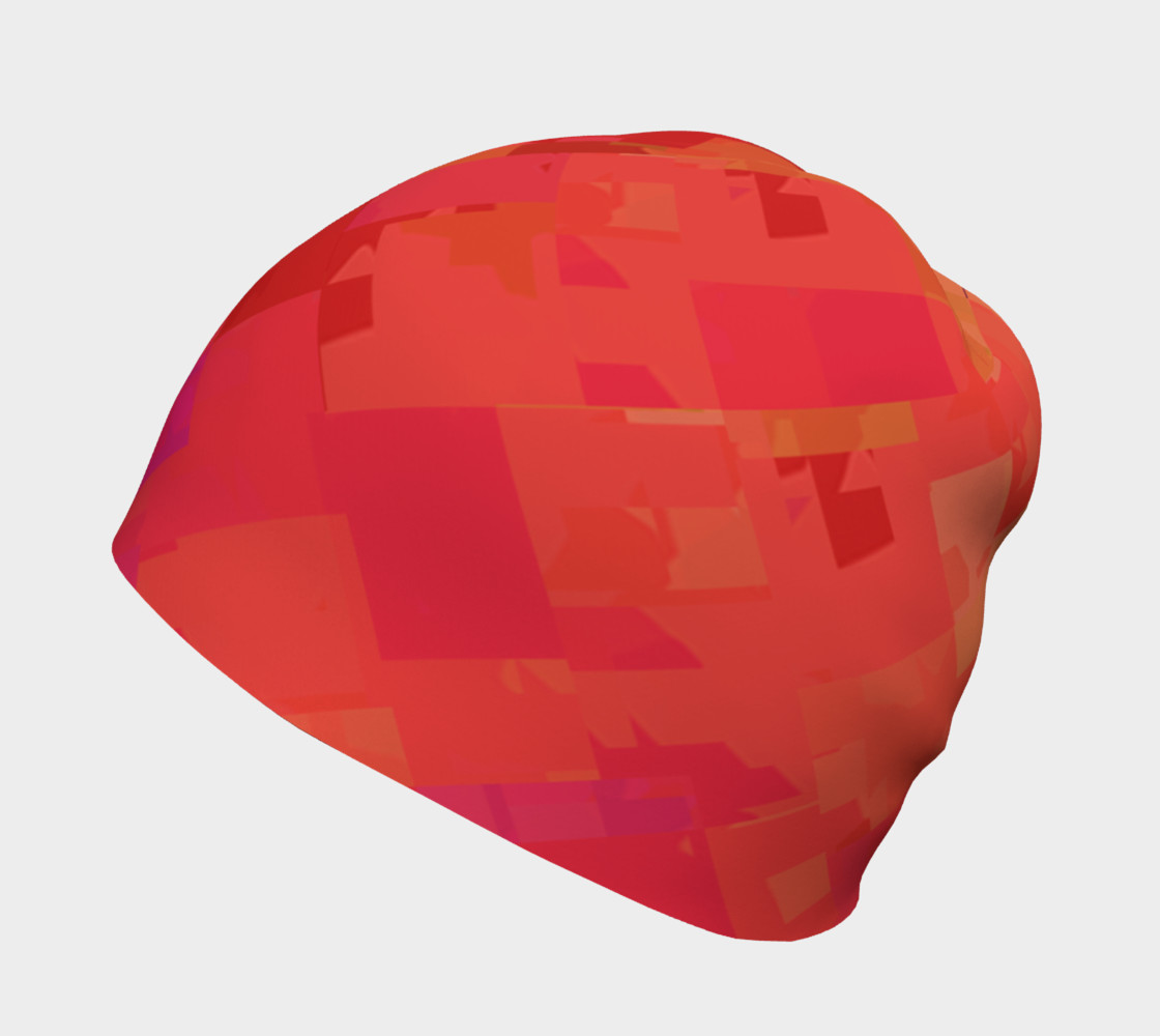 Purple & Orange beanie preview #2