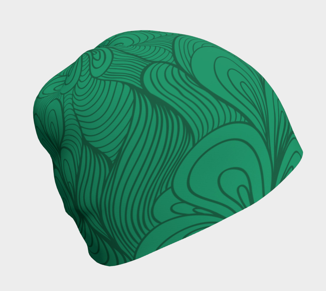 Green String Theory Beanie preview #1