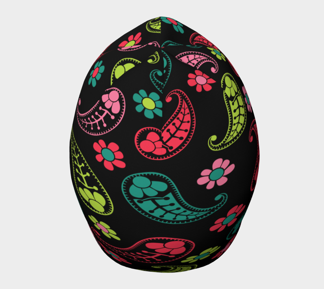 Aperçu de Neon Paisley Beanie #5