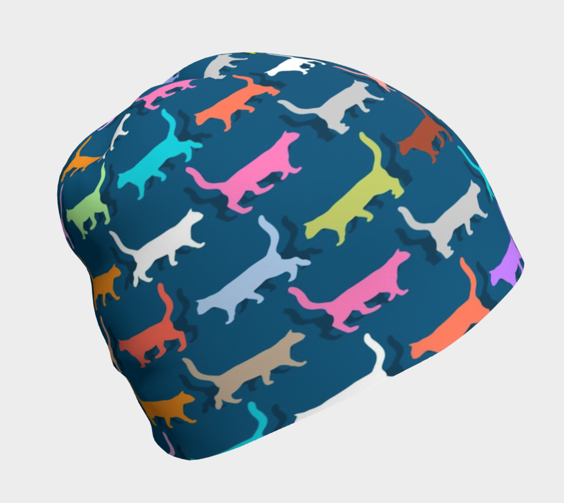 Colorful Cats Beanie preview #1