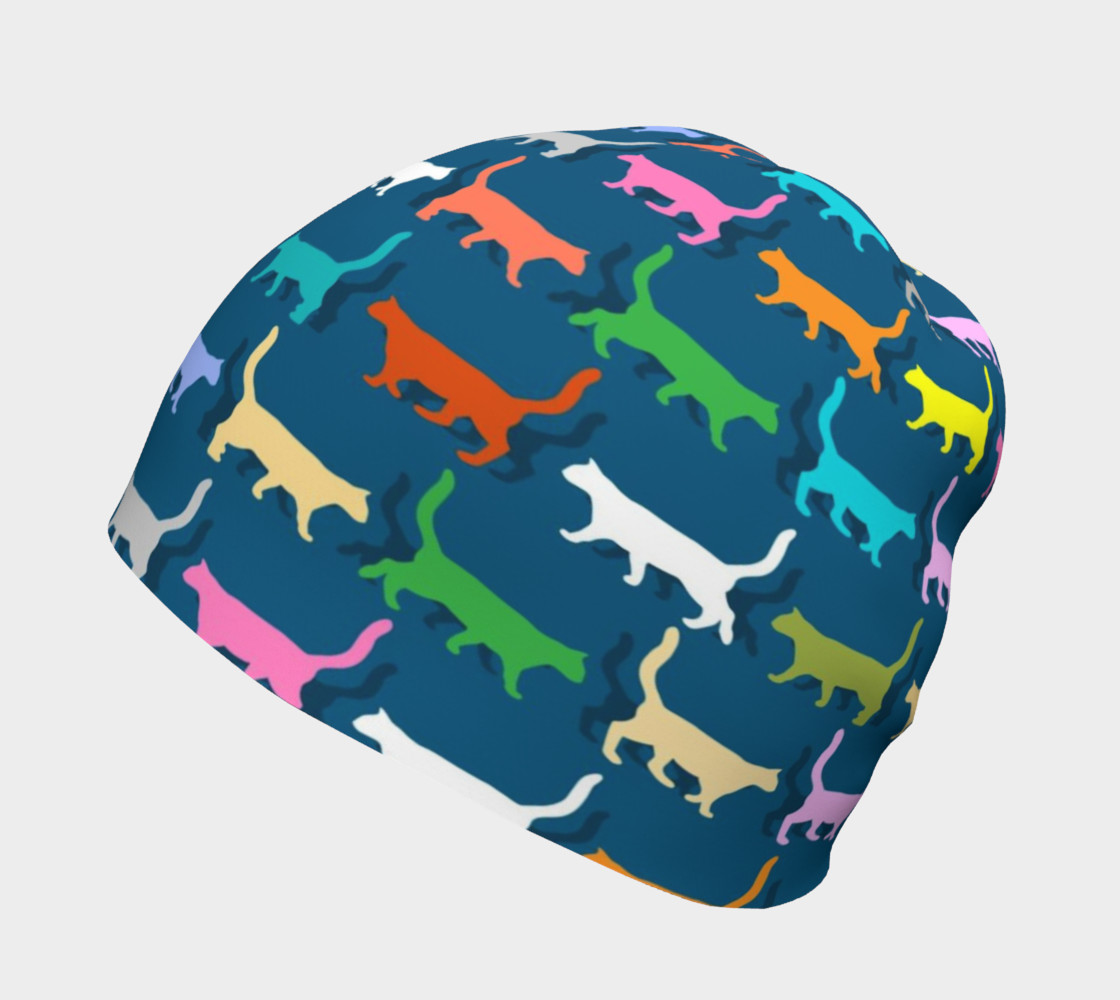 Colorful Cats Beanie preview #2