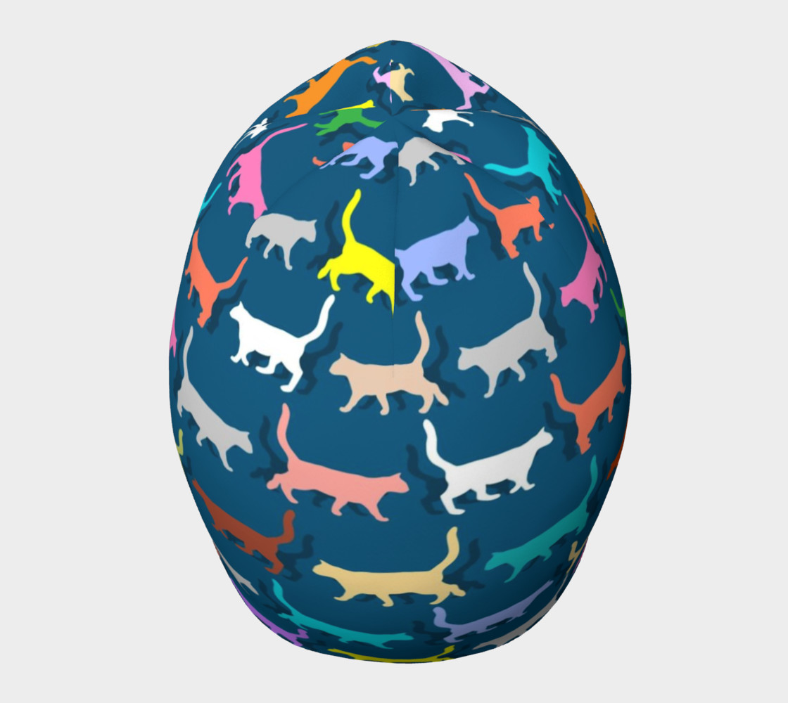 Colorful Cats Beanie preview #5