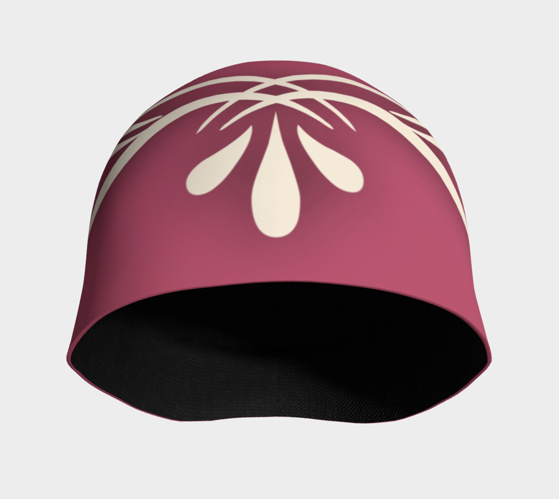 Flourish on Mauve Beanie preview #3